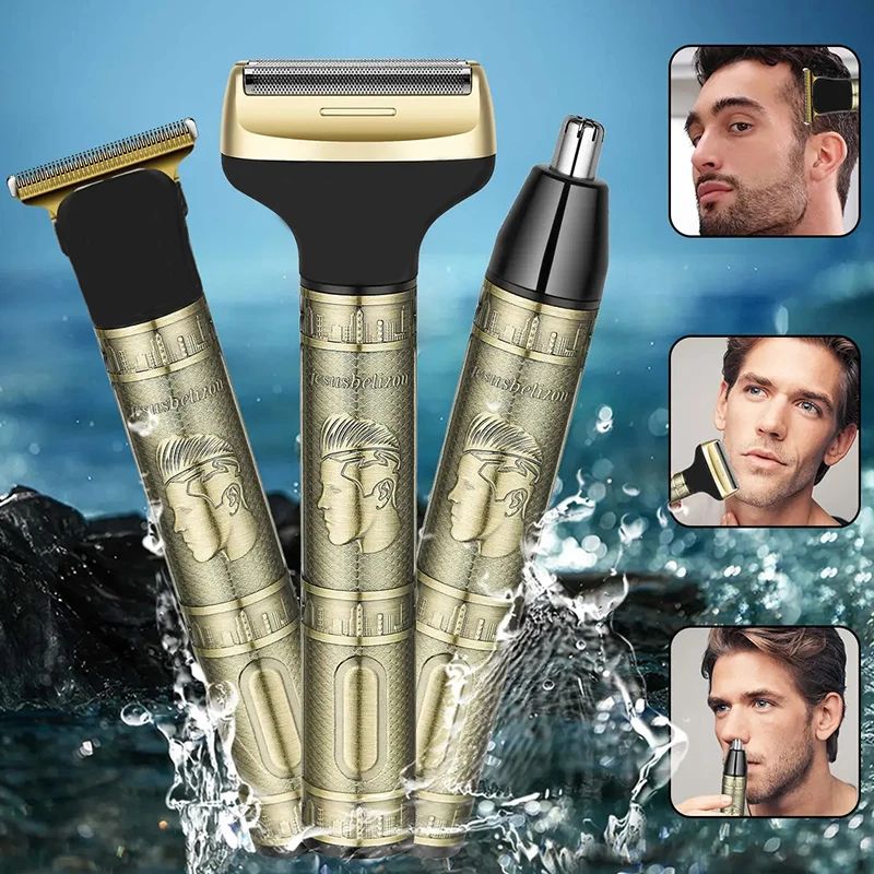 Original DALING DL-9266 3-in-1 Men's Grooming Kit – Electric Shaver & Hair Trimmer