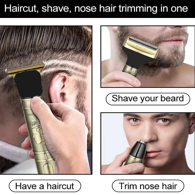 Original DALING DL-9266 3-in-1 Men's Grooming Kit – Electric Shaver & Hair Trimmer