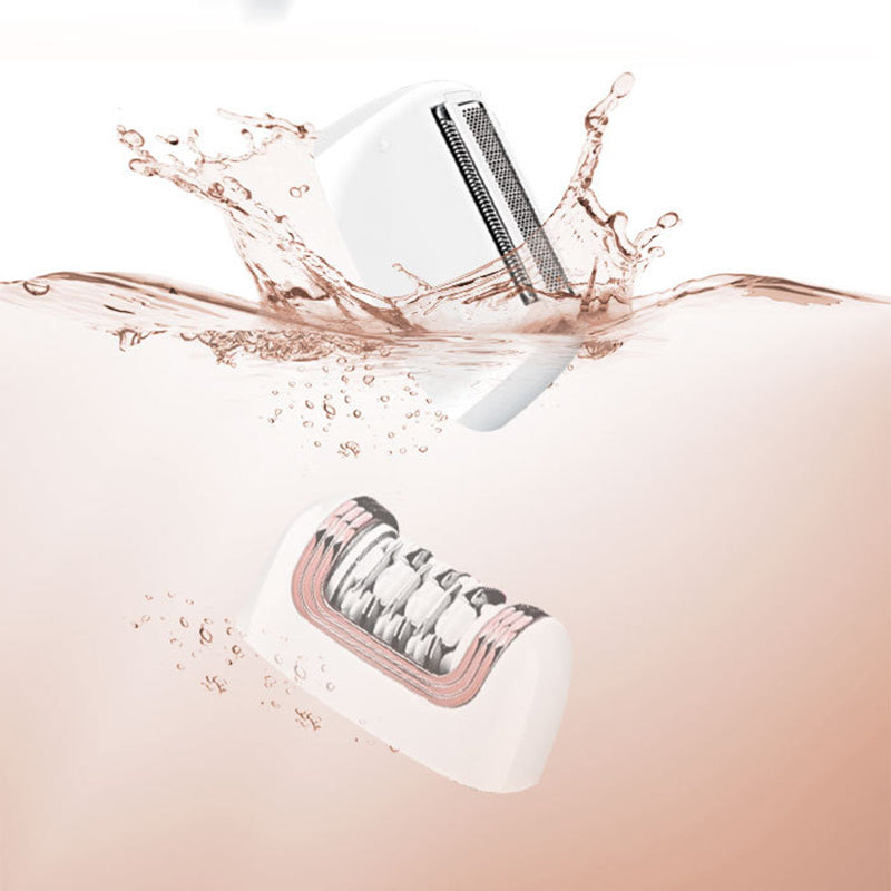 kemei km-1207 3 In1 Women Epilator Electric Female Face Hair Removal Lady Shaver Bikini Trimmer Body Depilatory Leg Rechargeable Depilation